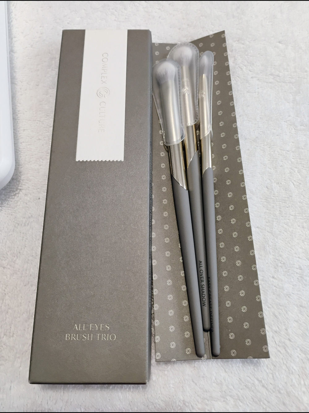 Complex Culture All Eyes Brush Trio - Eye Makeup Brush Set New In Box